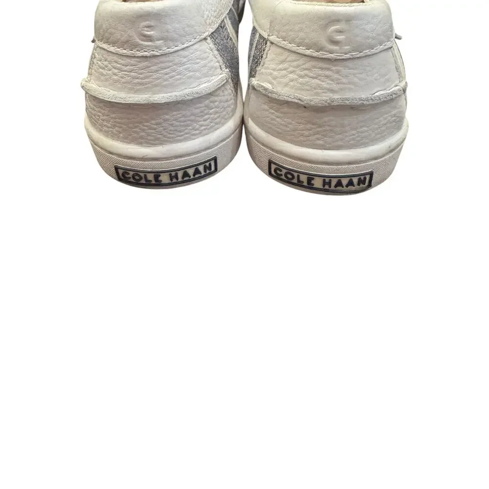 Cole Haan Nantucket W31190 Blue White Stripe Penny Loafers Women’s 7.5B